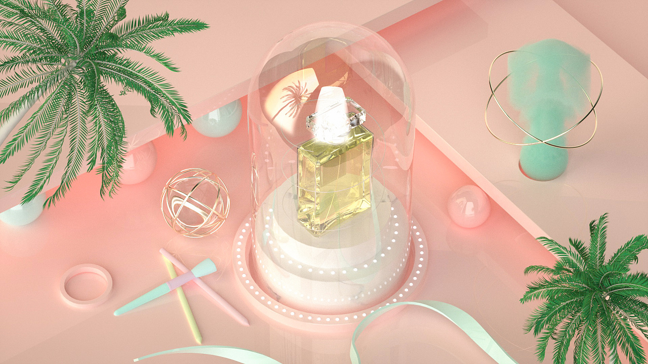 C4D 抽象艺术(图3)