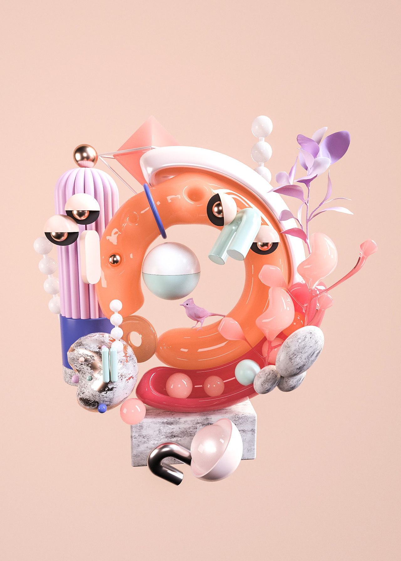 C4D 抽象艺术(图4)