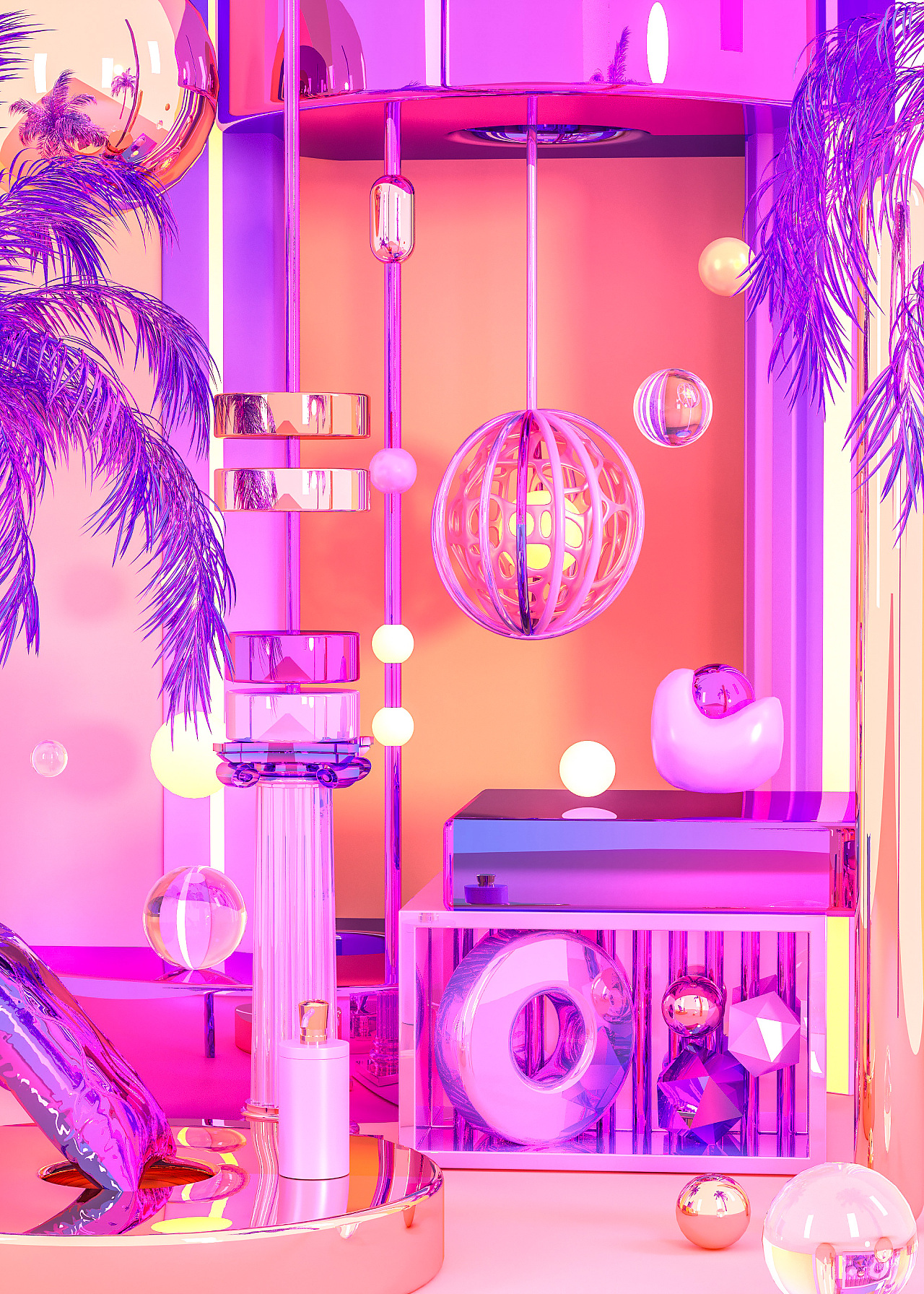 C4D 抽象艺术(图2)