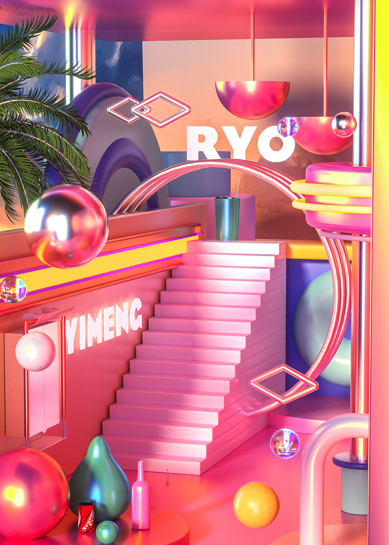 C4D 抽象艺术(图8)