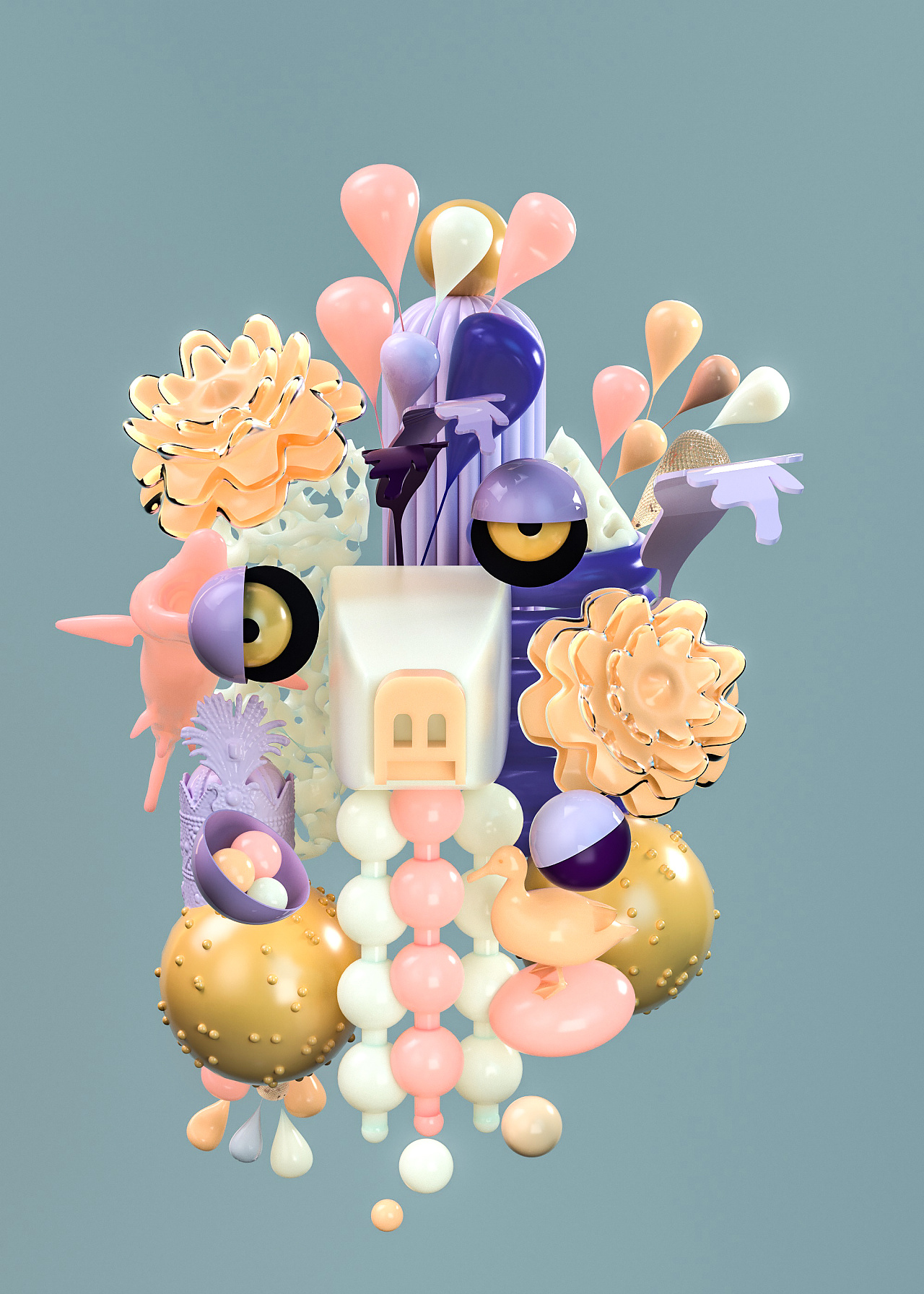 C4D 抽象艺术(图15)