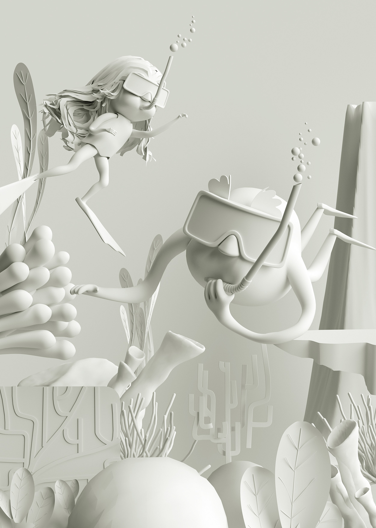 C4D 插画转三维(图8)