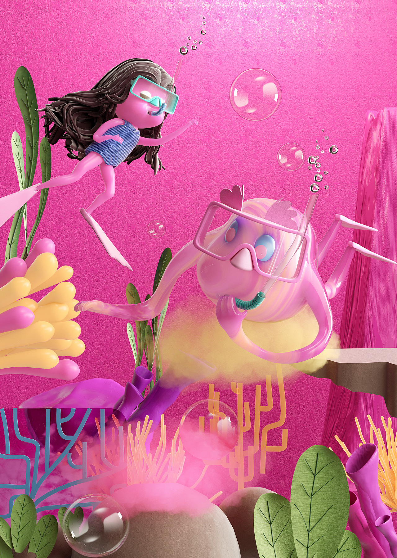 C4D 插画转三维(图7)