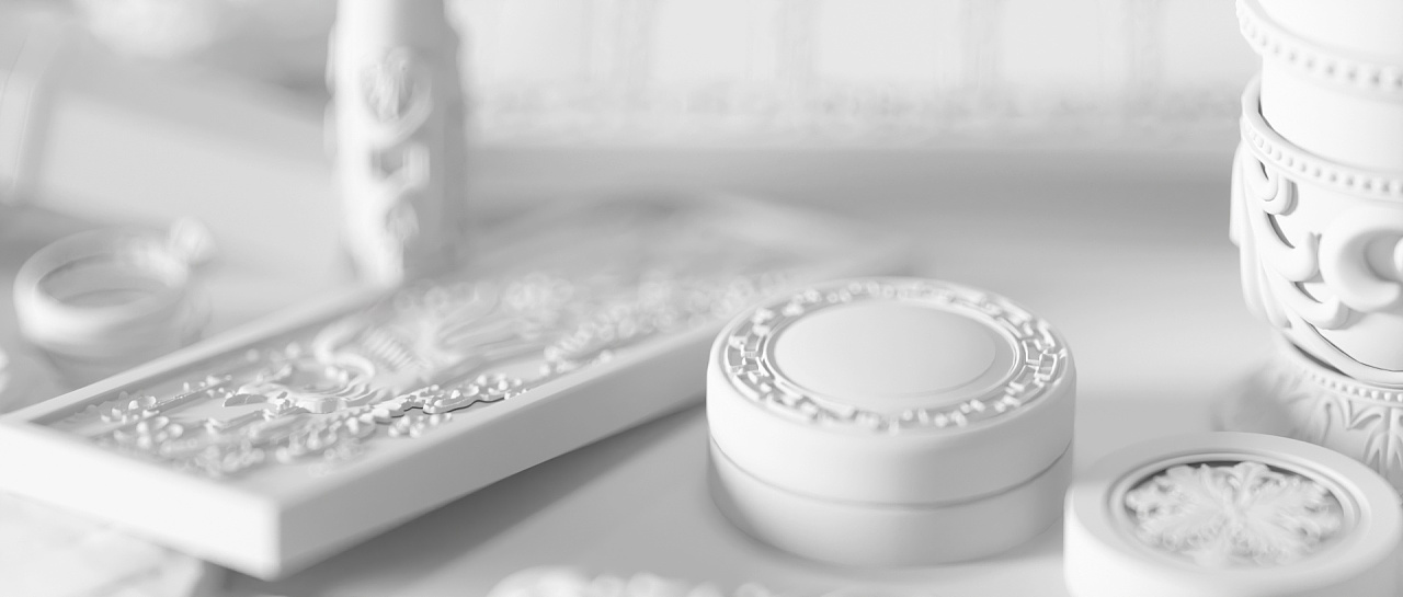 雕刻风护肤品海报(图19)