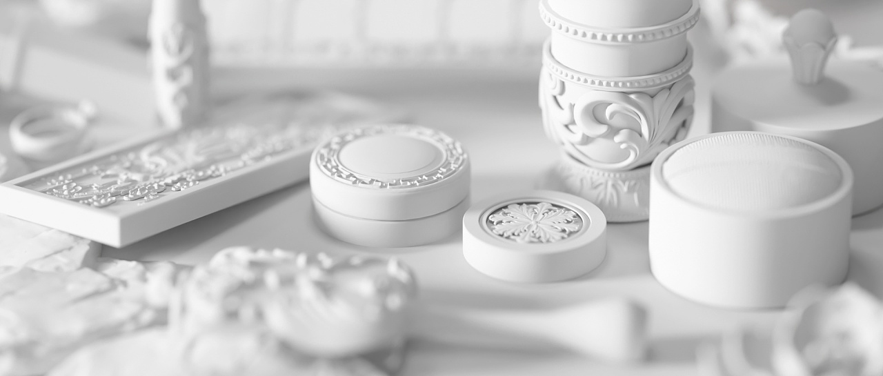 雕刻风护肤品海报(图20)